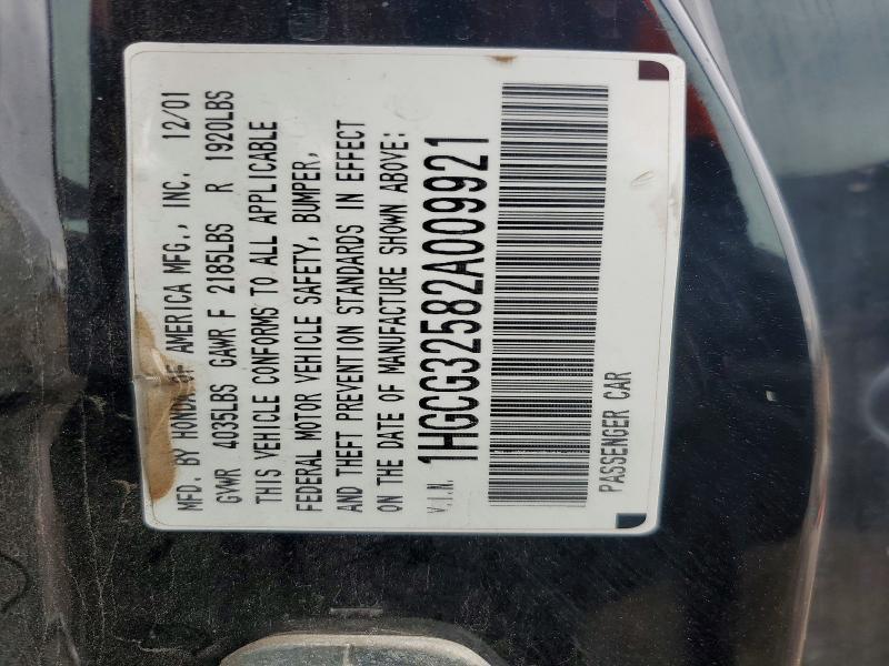 2002 Honda Accord ex