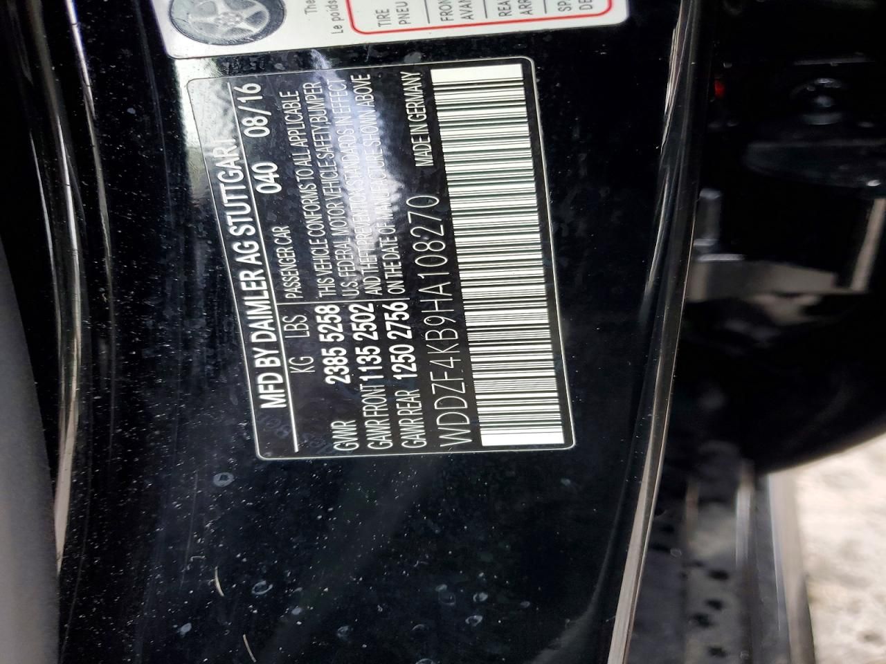 2017 Mercedes-Benz E 300 4matic