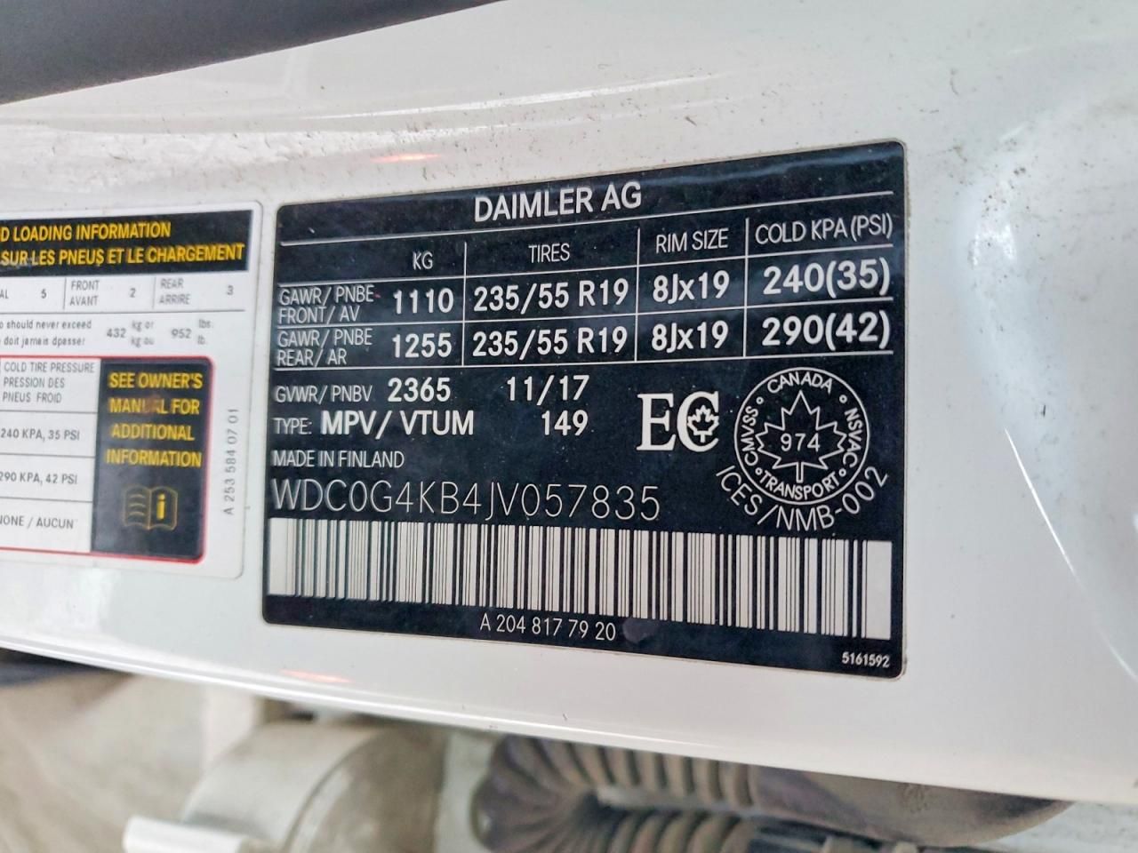 2018 Mercedes-Benz Glc 300 4matic