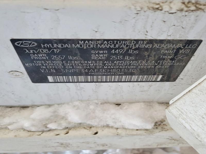 2019 Hyundai Sonata Limited