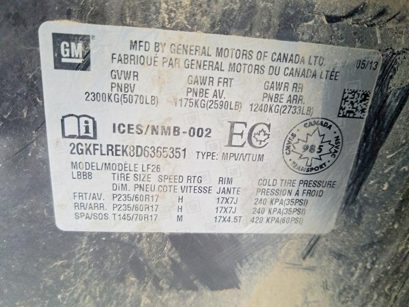 2013 GMC Terrain sle