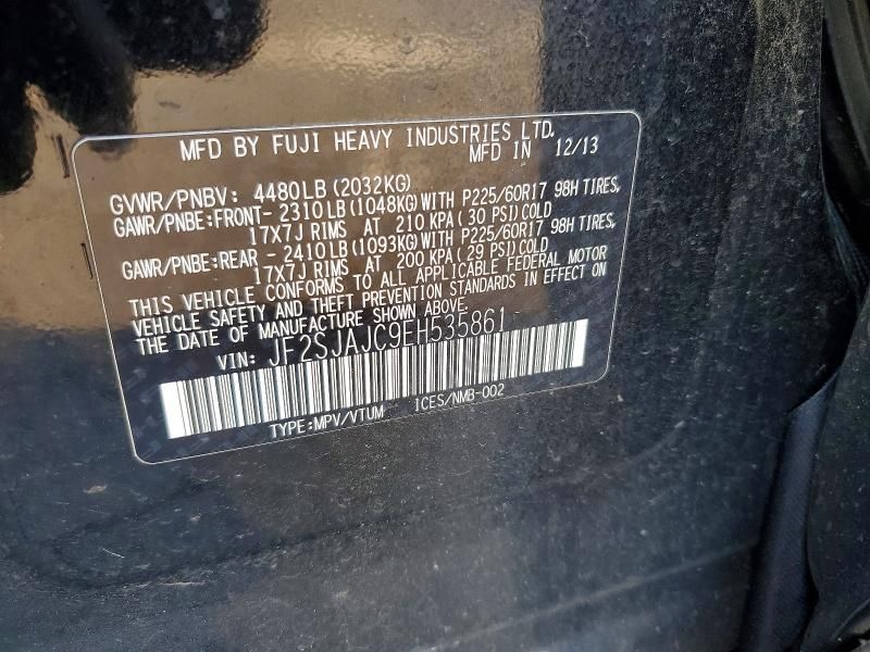 2014 Subaru Forester 2.5i Limited