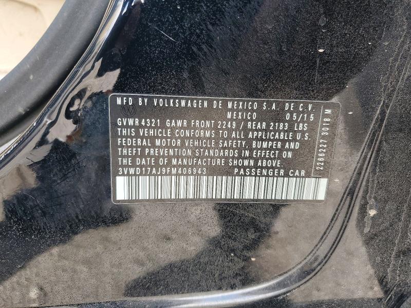 2015 Volkswagen Jetta se