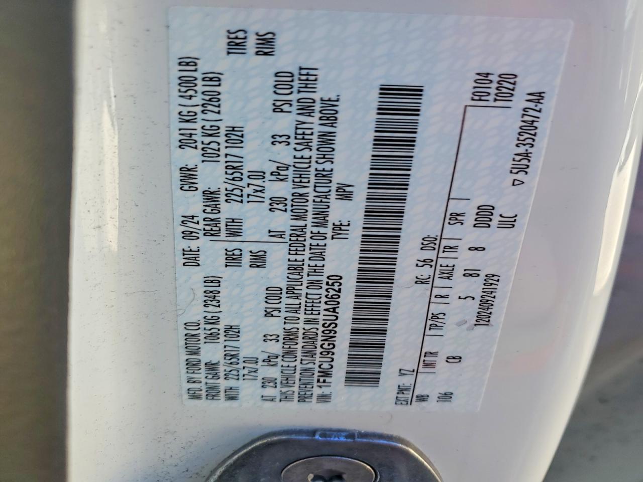 2025 Ford Escape Active