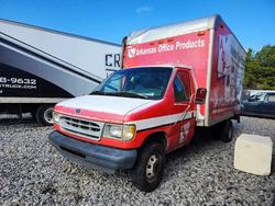 Salvage trucks for sale at Memphis, TN auction: 2002 Ford Econoline E350 Super Duty Commercial Cutaway Van