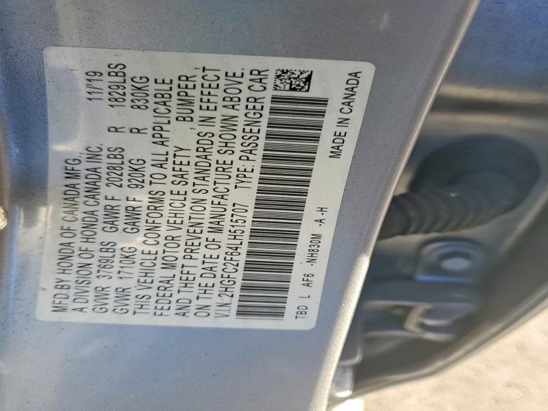 2020 Honda Civic lx
