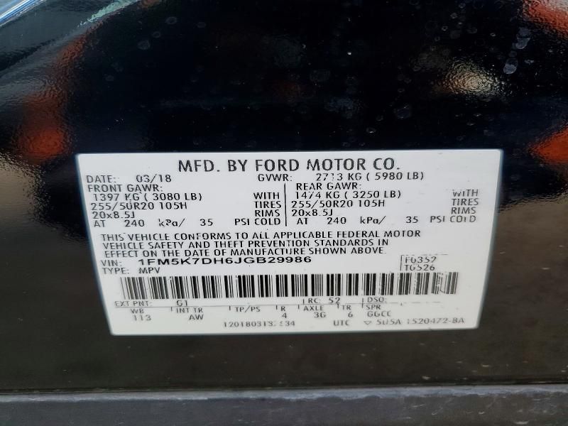 2018 Ford Explorer xlt