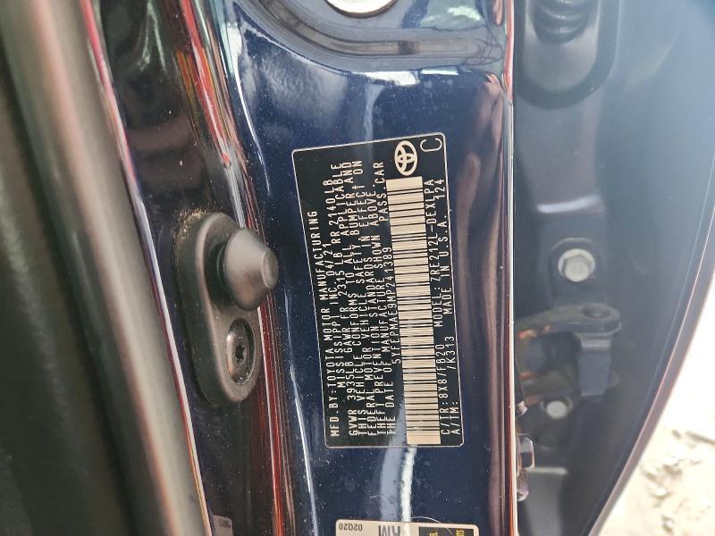 2021 Toyota Corolla le