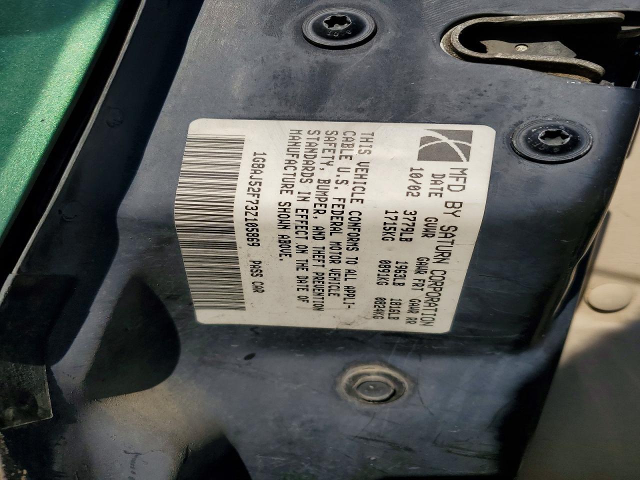 2003 Saturn Ion Level 2