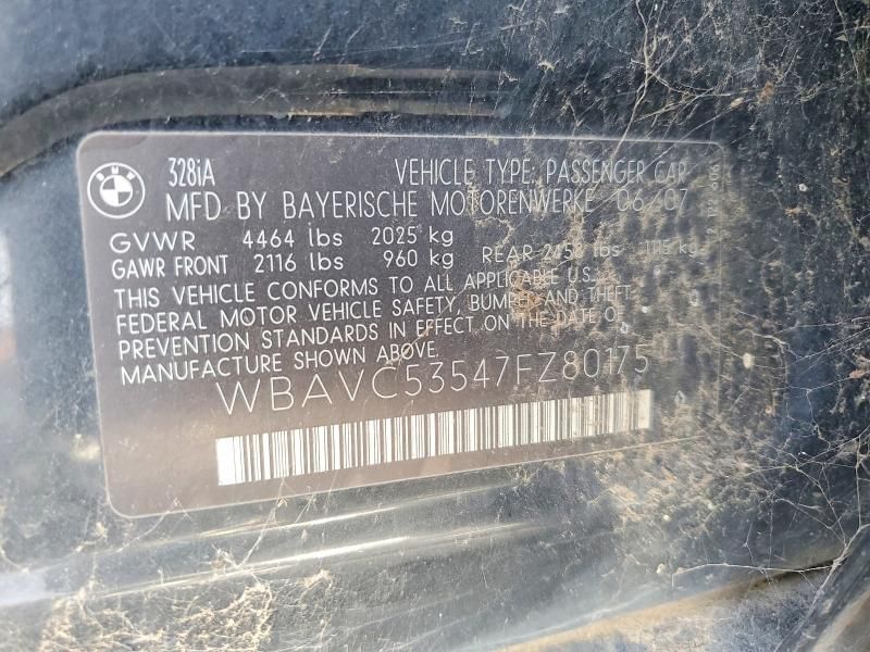 2007 BMW 328 i Sulev