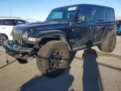Jeep Wrangler salvage cars for sale: 2021 Jeep Wrangler Unlimited Rubicon 4XE