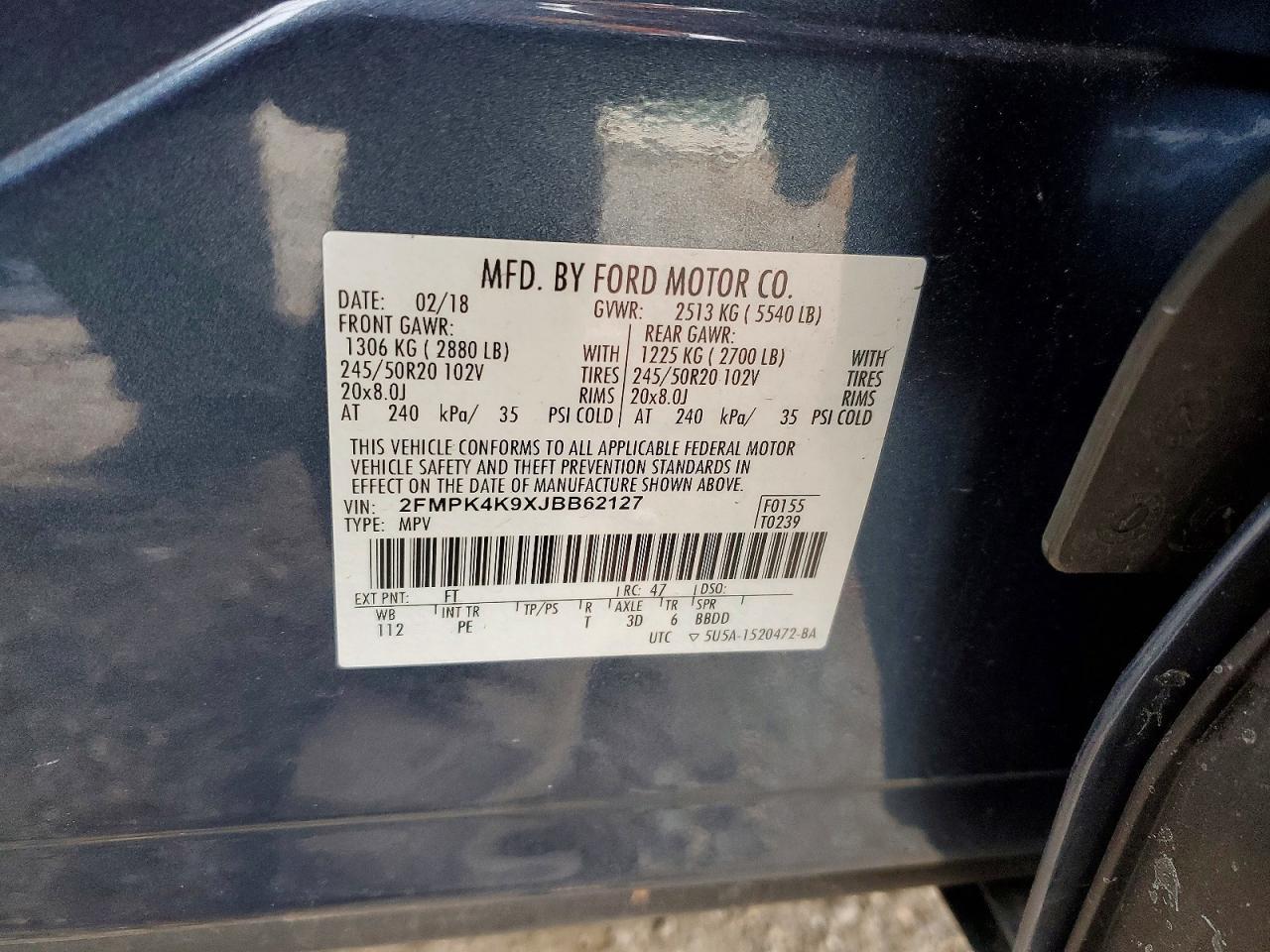 2018 Ford Edge Titanium