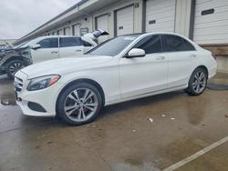 Vehiculos salvage en venta de Copart Louisville, KY: 2015 Mercedes-Benz C 300 4matic