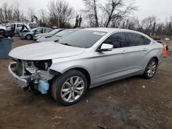 Chevrolet salvage cars for sale: 2019 Chevrolet Impala lt