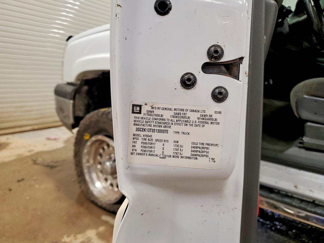 2005 Chevrolet Silverado K1500