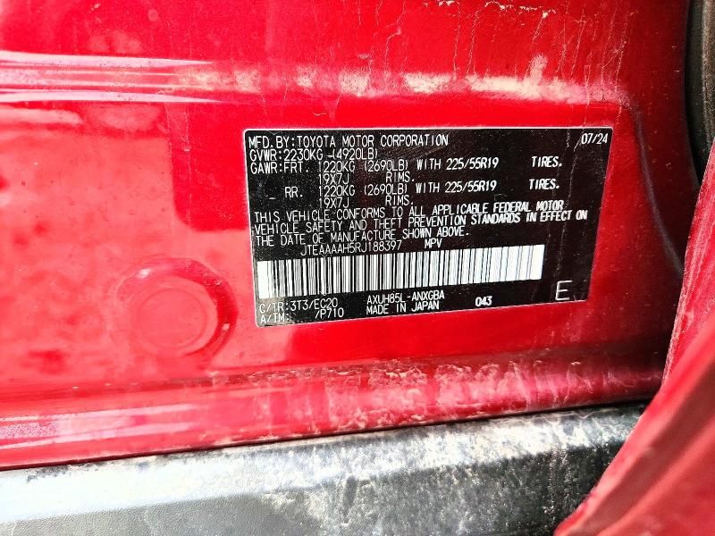 2024 Toyota Venza le