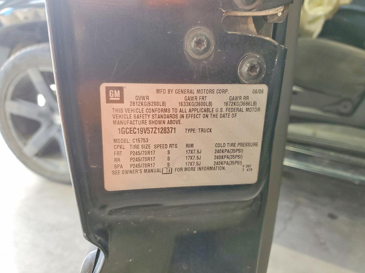 2007 Chevrolet Silverado C1500 Classic