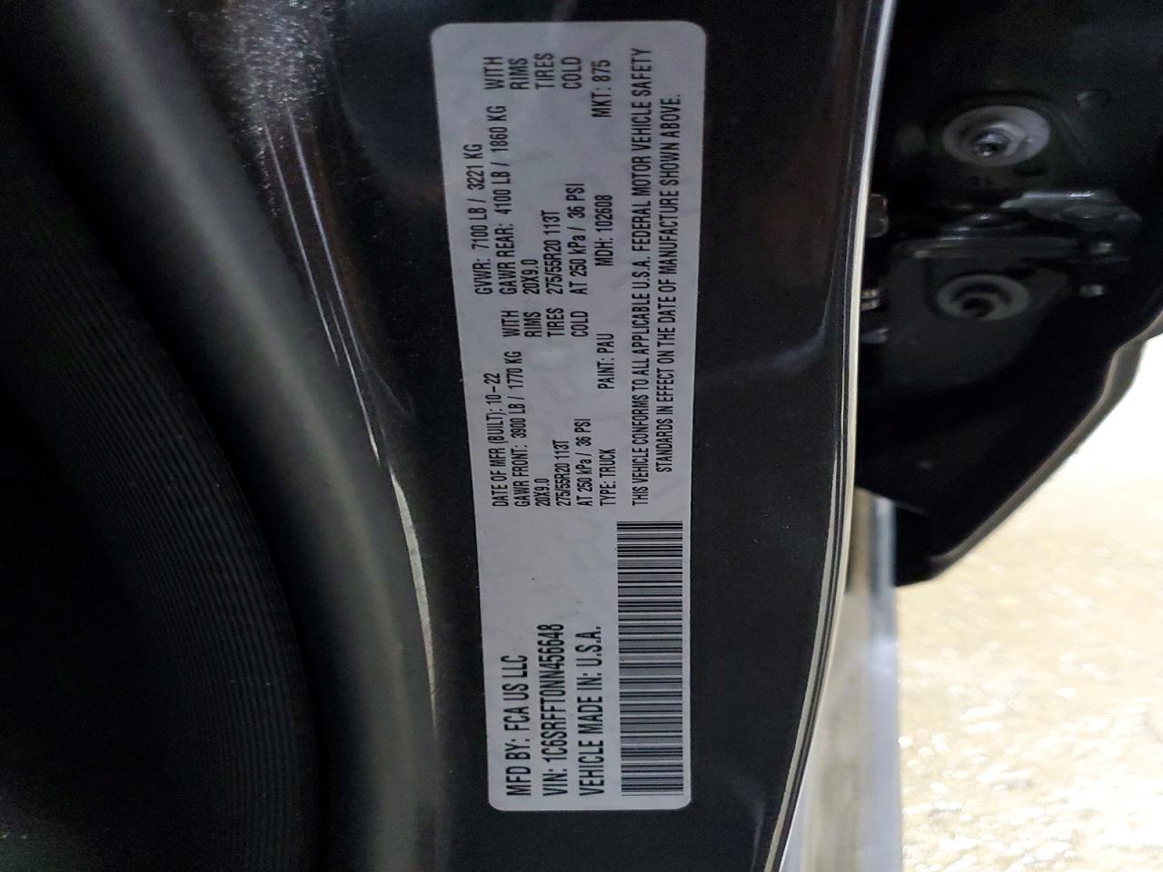 2022 Dodge Ram 1500 big Horn/lone Star