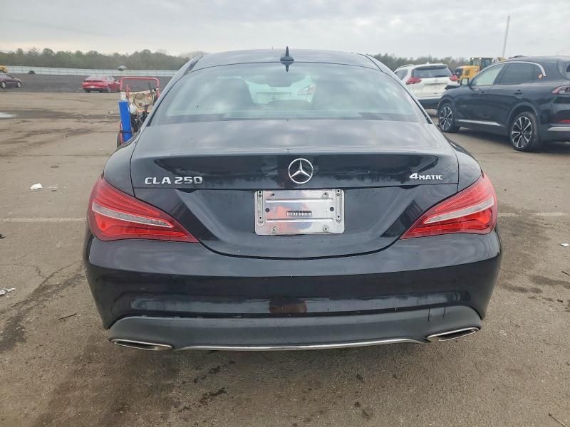 2018 Mercedes-Benz Cla 250 4matic