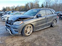 Mercedes-Benz M-class salvage cars for sale: 2015 Mercedes-Benz Ml 550 4matic