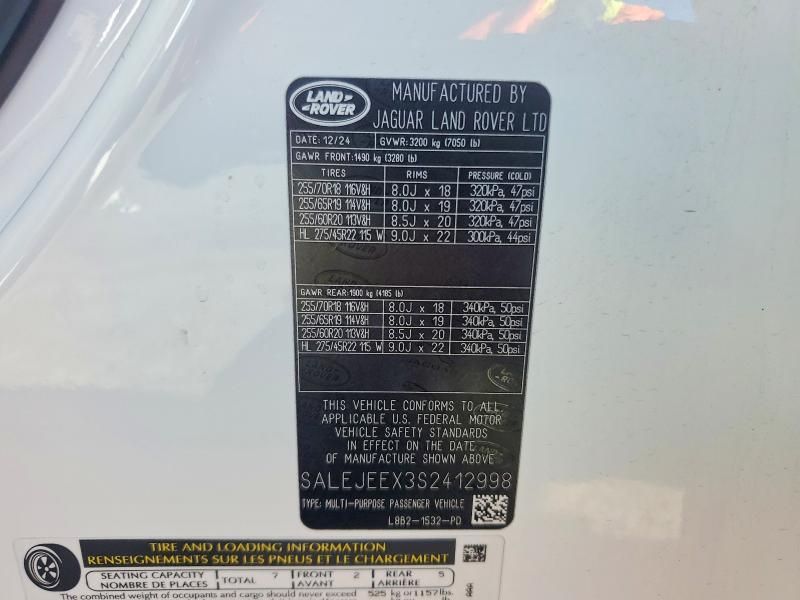 2025 Land Rover Defender 110 s