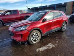 Ford salvage cars for sale: 2020 Ford Escape Titanium