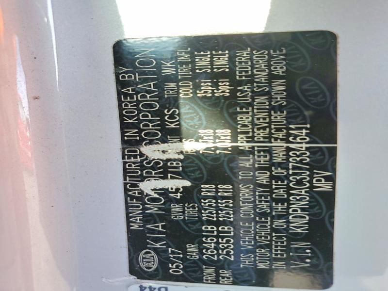 2018 KIA Sportage ex