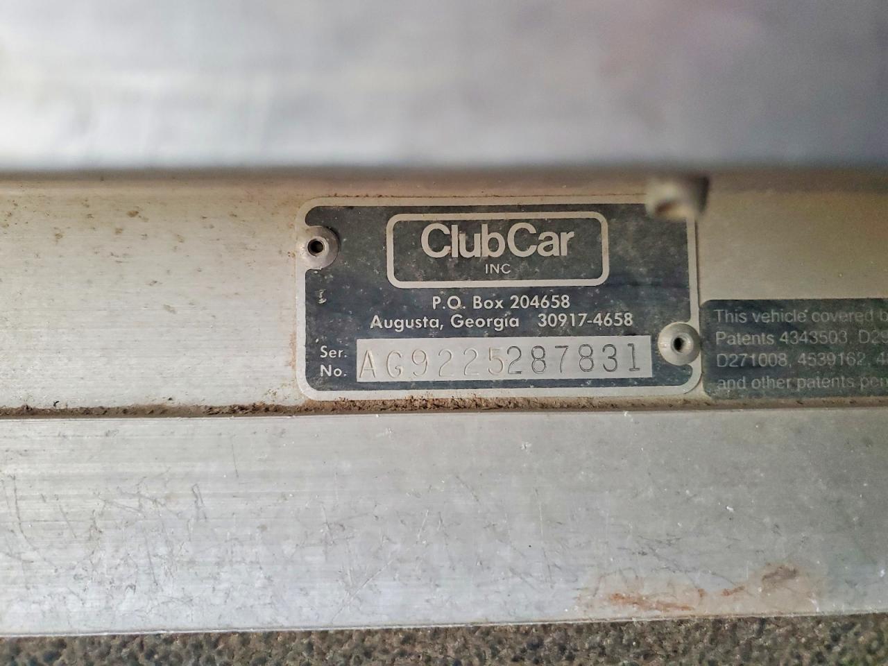 2002 Club Car Golf Cart