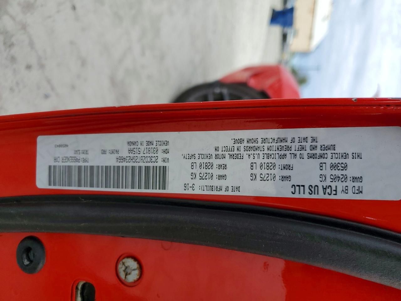 2016 Dodge Challenger R/T