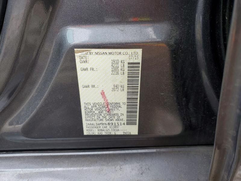 2015 Nissan Altima 2.5