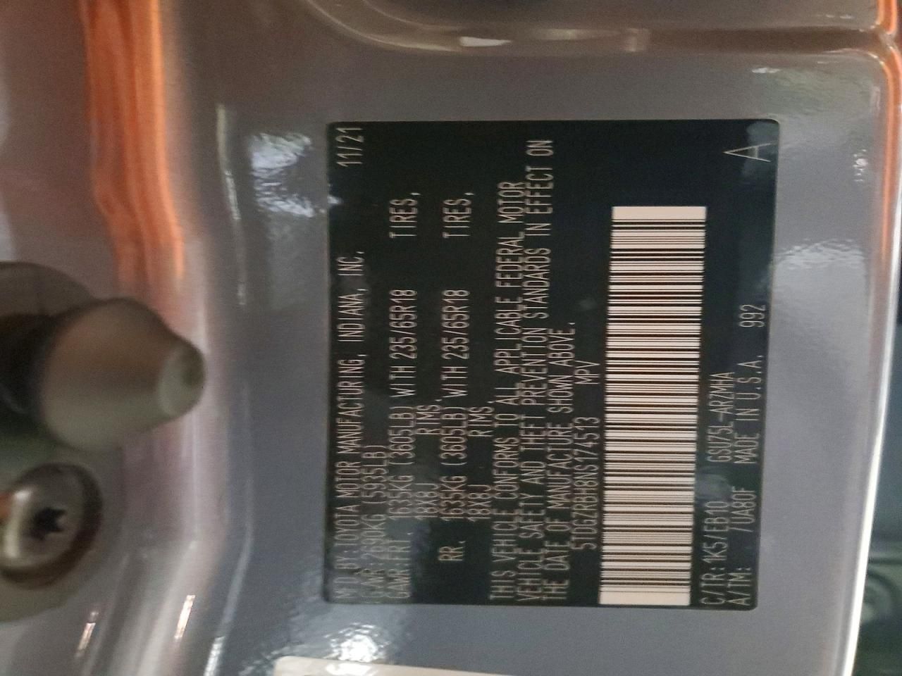 2022 Toyota Highlander xle