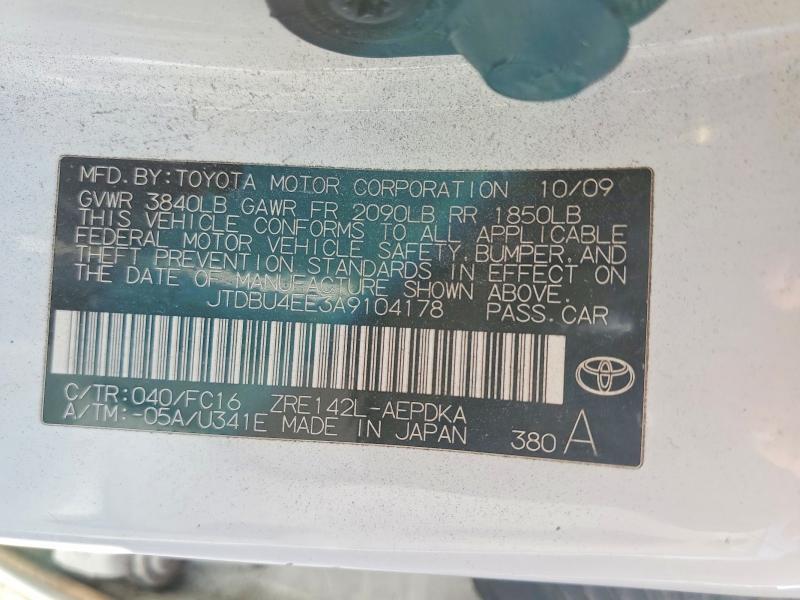 2010 Toyota Corolla Base