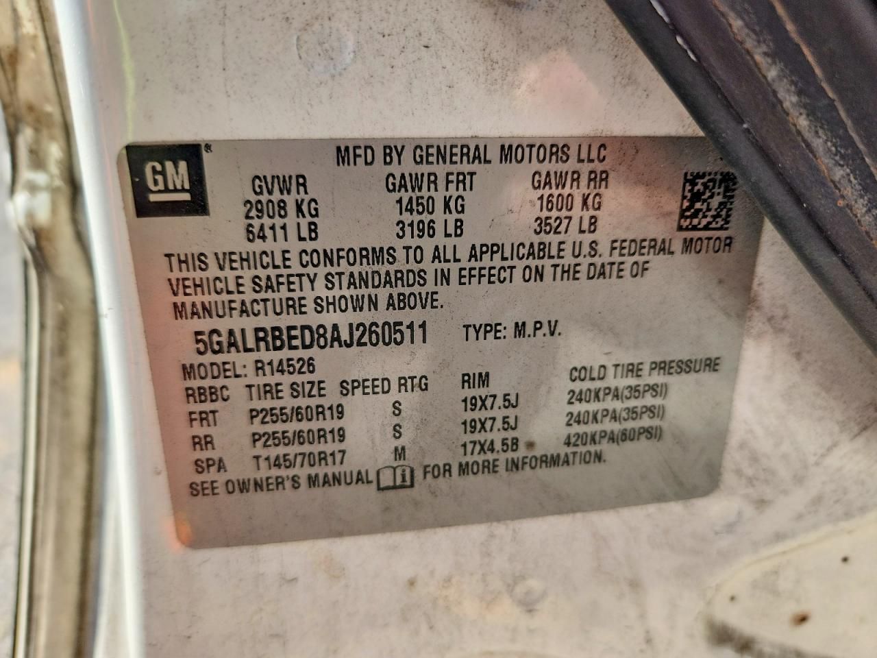 2010 Buick Enclave cxl