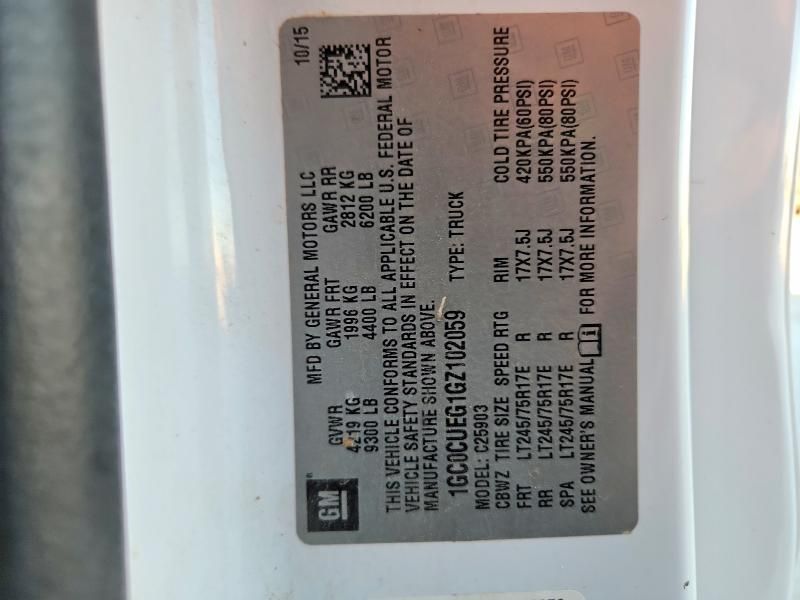 2016 Chevrolet Silverado C2500 Heavy Duty