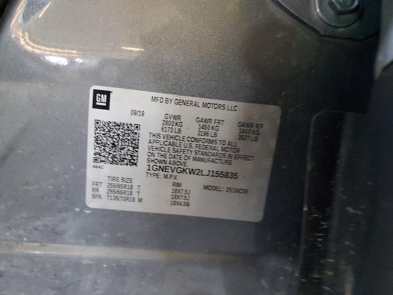 2020 Chevrolet Traverse lt