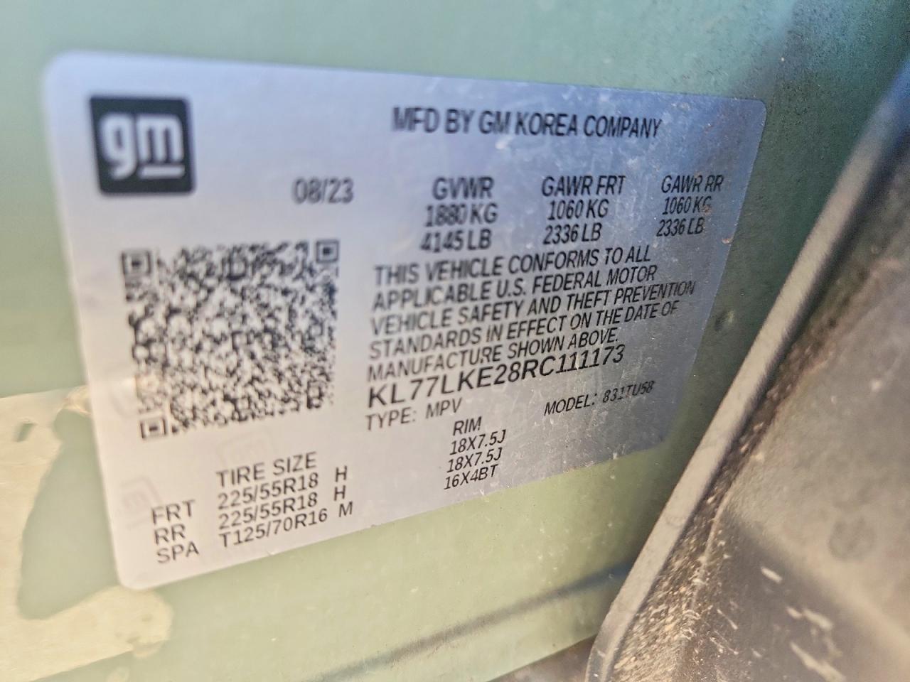 2024 Chevrolet Trax Active