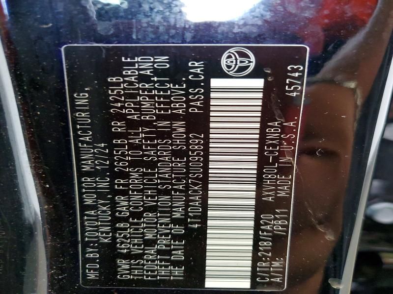 2025 Toyota Camry xse