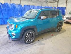Jeep salvage cars for sale: 2021 Jeep Renegade Limited