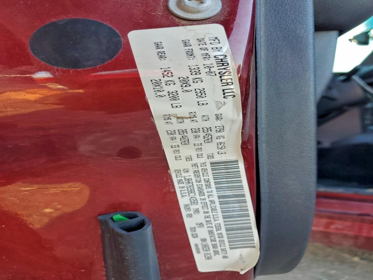 2008 Jeep Grand Cherokee Srt-8