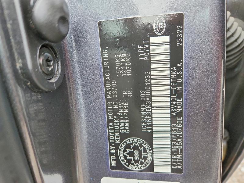 2010 Toyota Camry Base