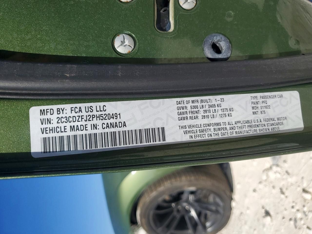 2023 Dodge Challenger R/T Scat Pack