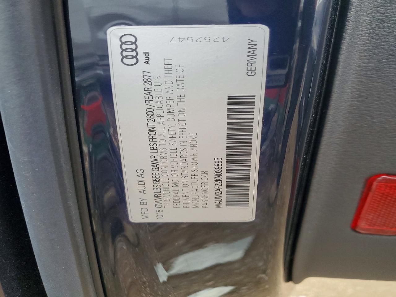 2019 Audi A6 Prestige