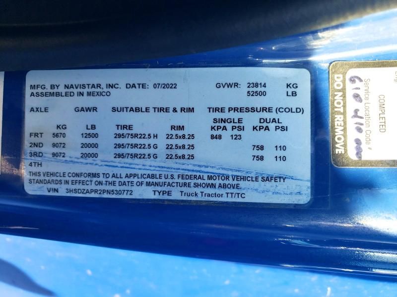 2023 International LT625-Semi Truck