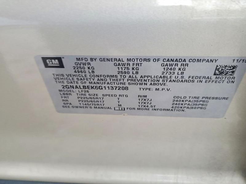 2016 Chevrolet Equinox ls