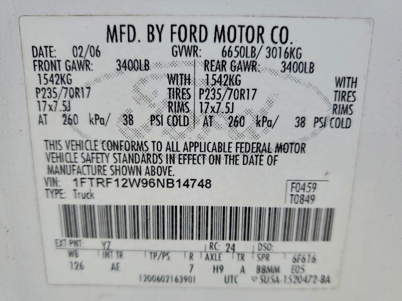 2006 Ford F150
