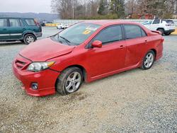 Salvage cars for sale from Copart Concord, NC: 2013 Toyota Corolla Base