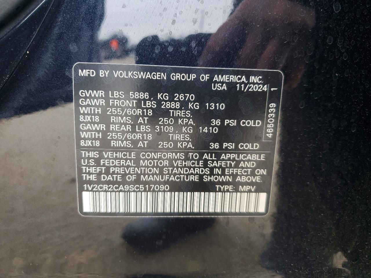 2025 Volkswagen Atlas Peak Edition se