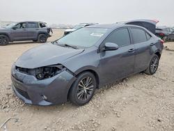 Salvage cars for sale from Copart Houston, TX: 2016 Toyota Corolla l