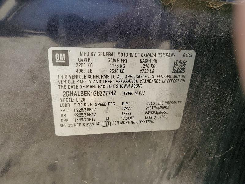 2016 Chevrolet Equinox ls