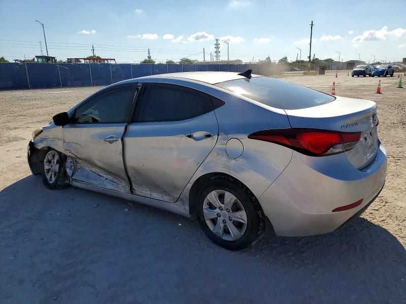 2016 Hyundai Elantra se
